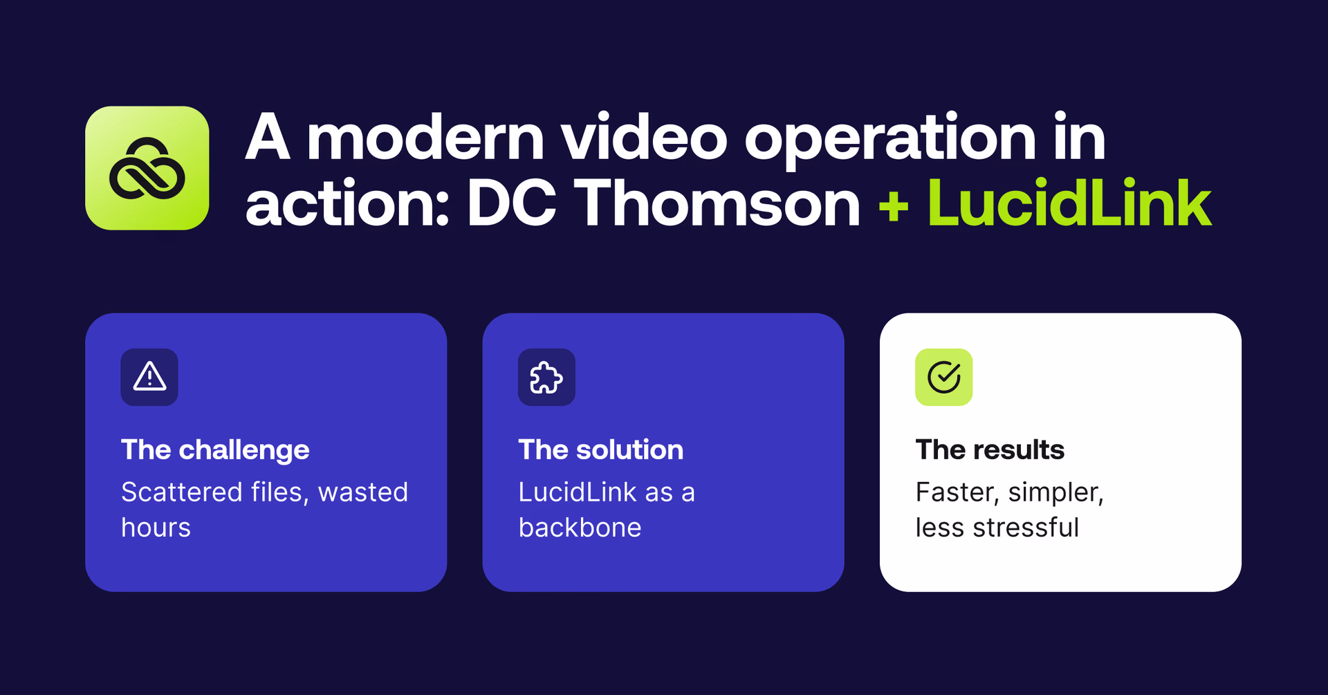 DC Thomson + LucidLink