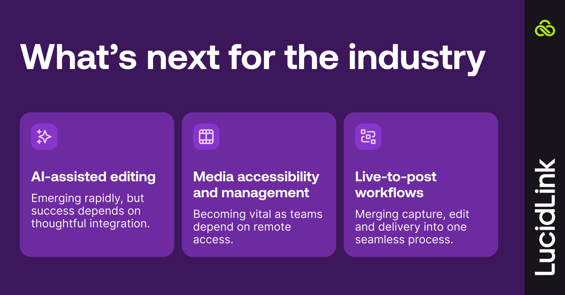 What’s next for the post-production industry