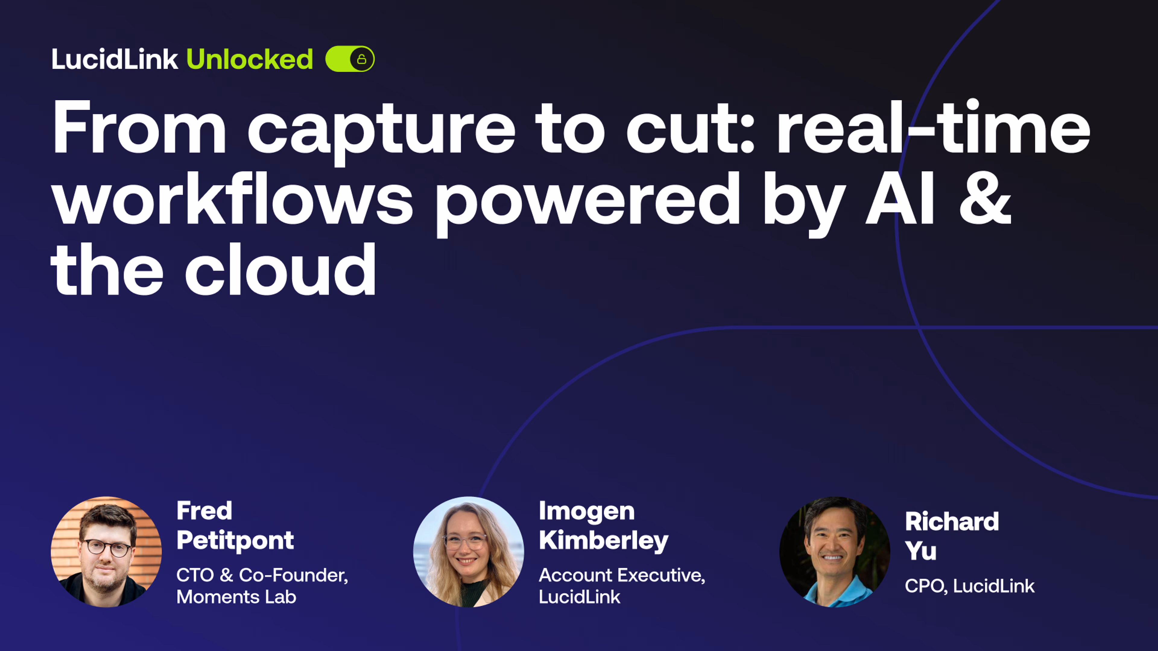 Real-time workflows powered by AI & the cloud