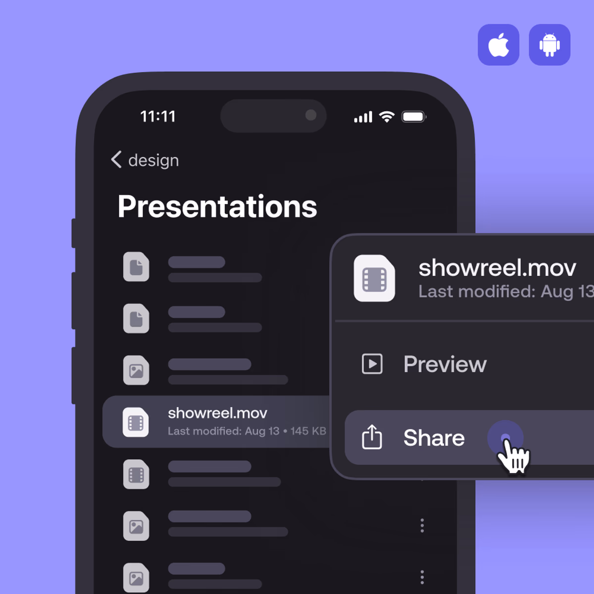 LucidLink mobile app