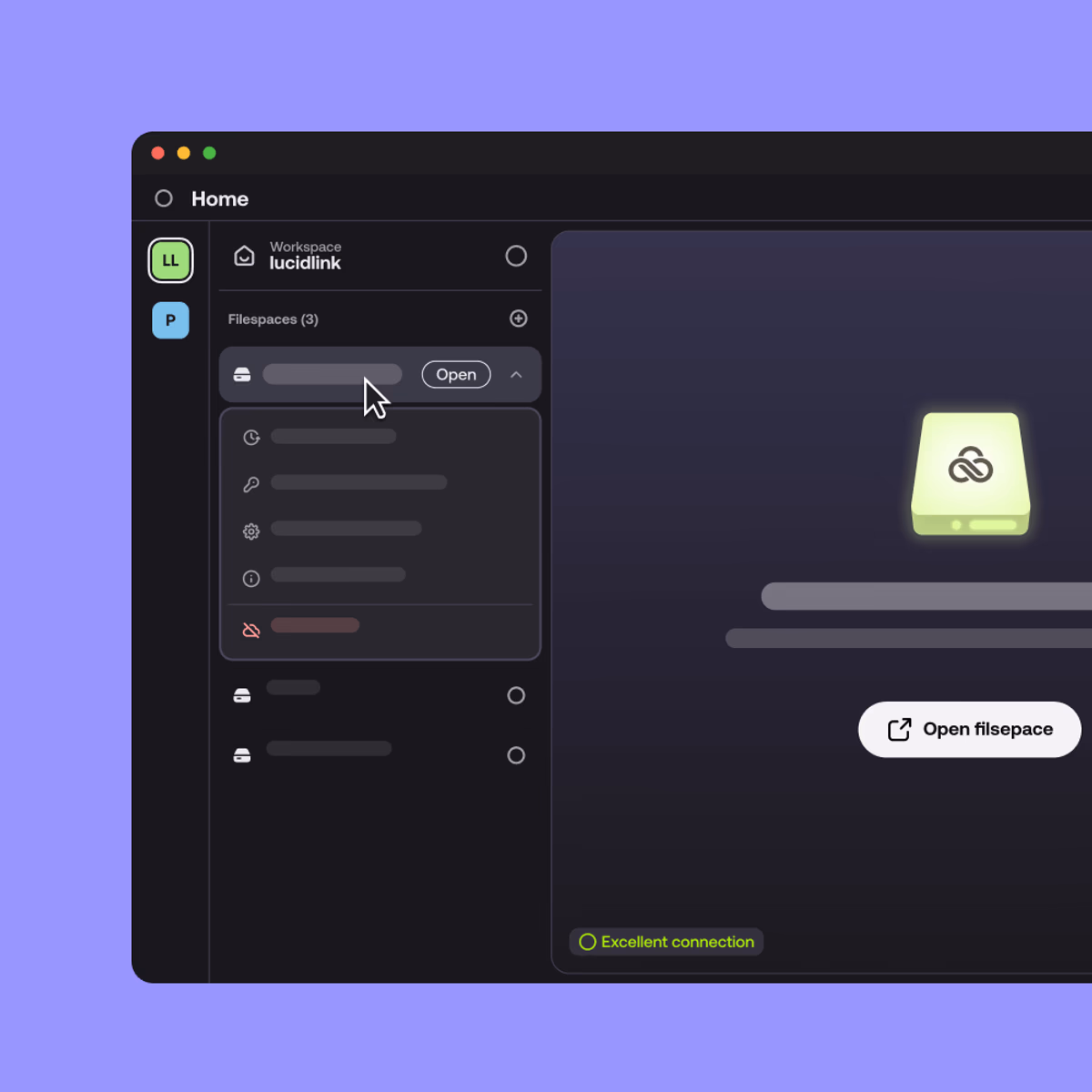 One global filespace