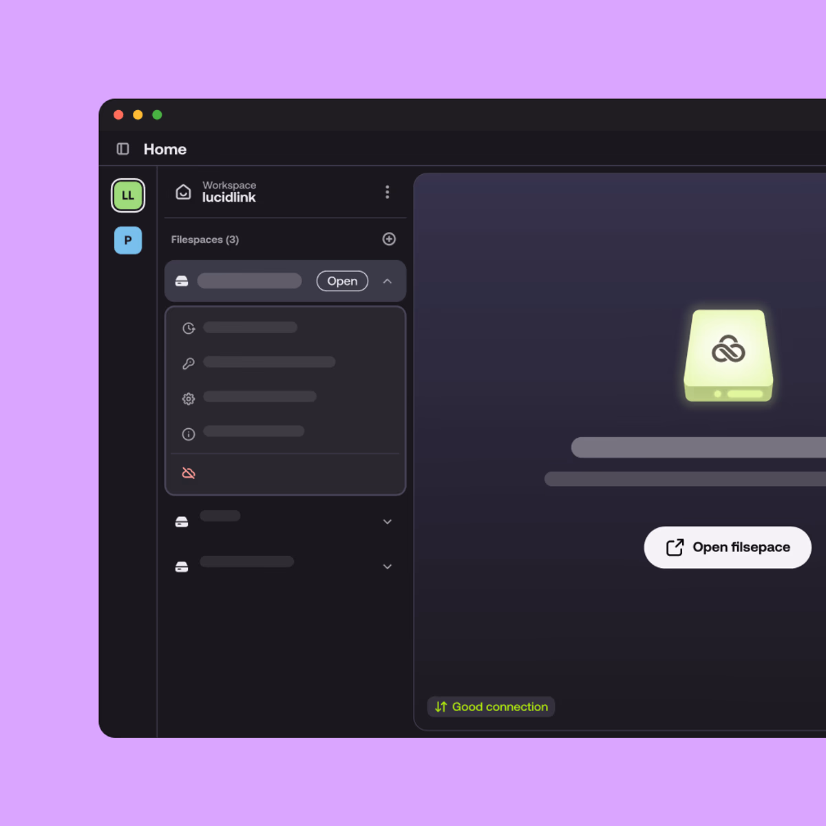 One global filespace