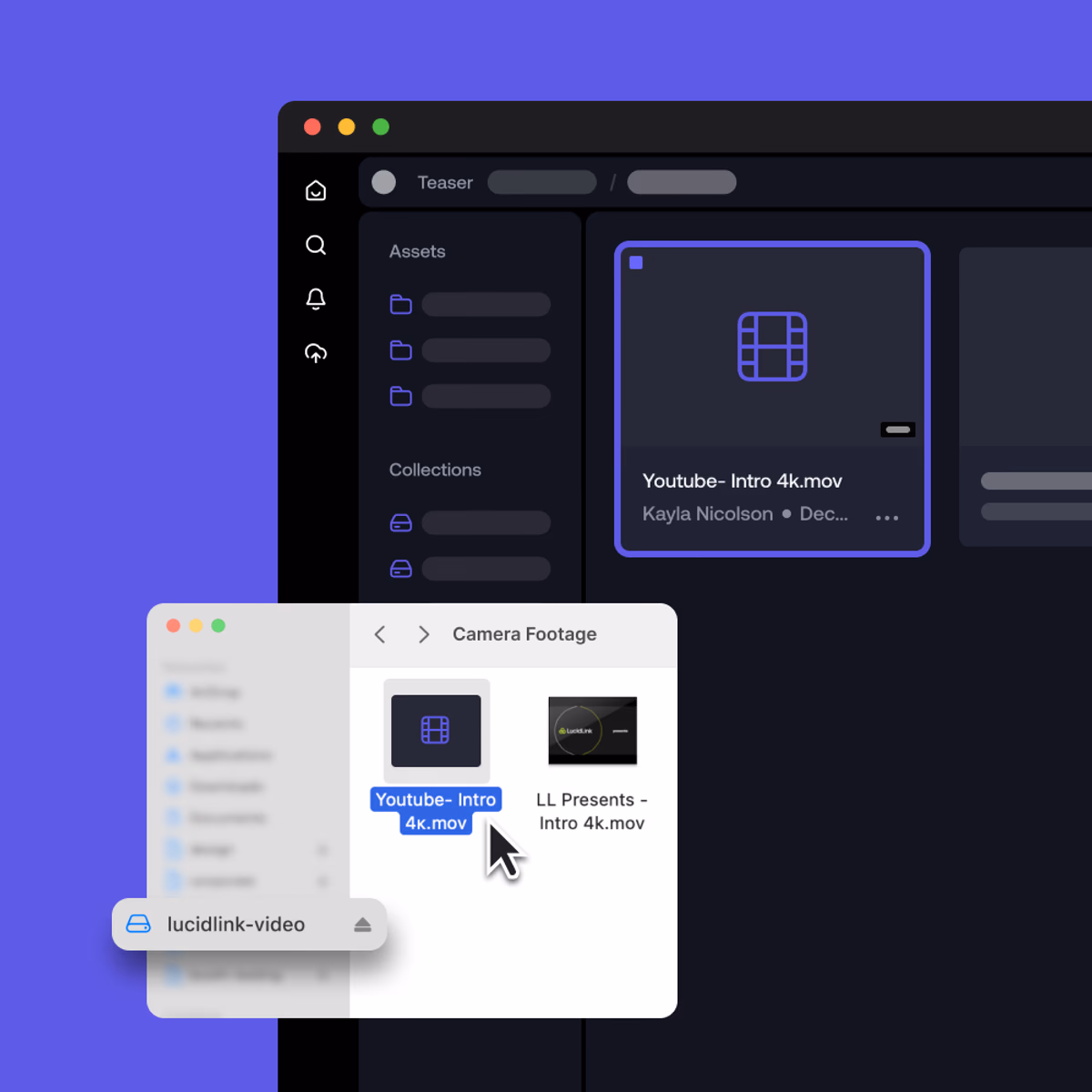 Instant access to shared files