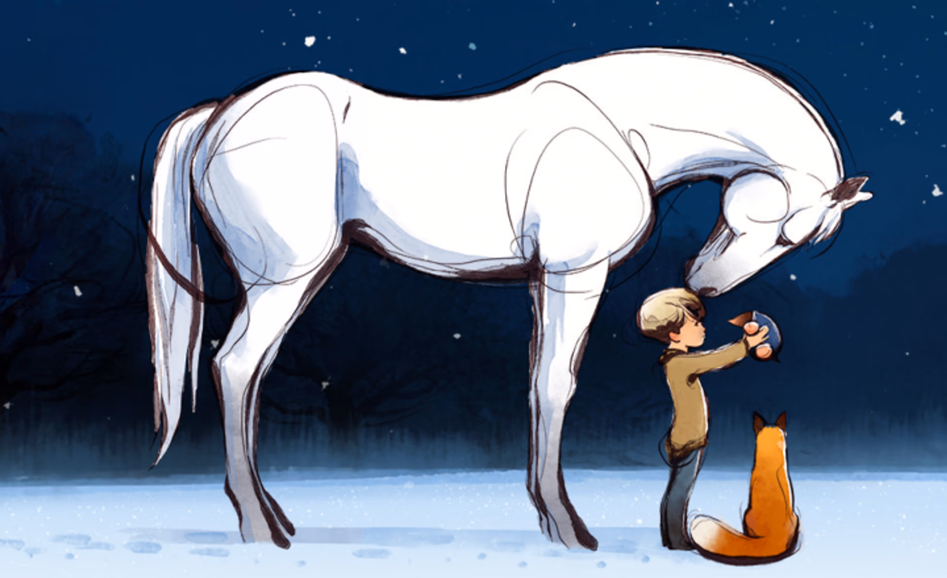 The Boy, The Mole, The Fox and The Horse