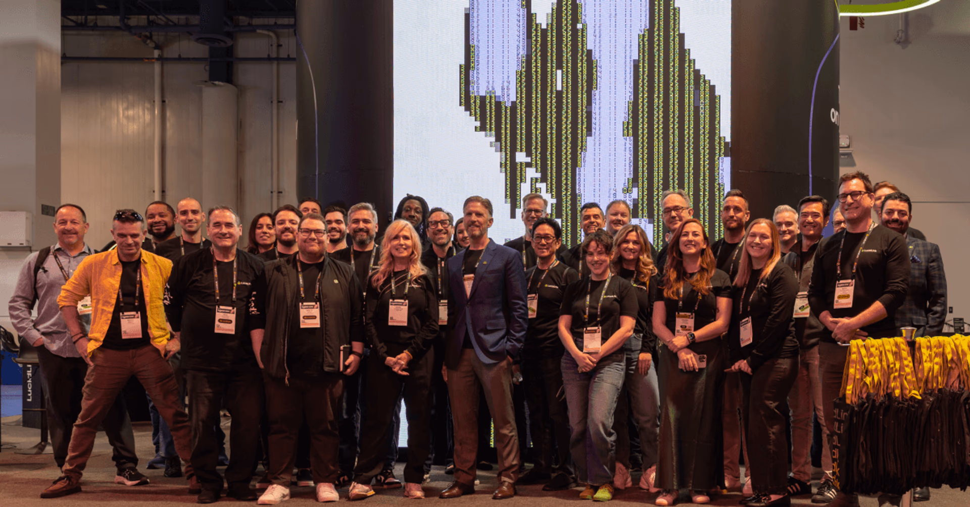 LucidLink team at NAB