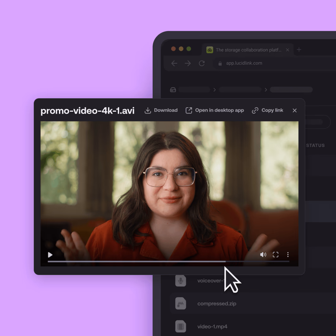 Fast access to large files