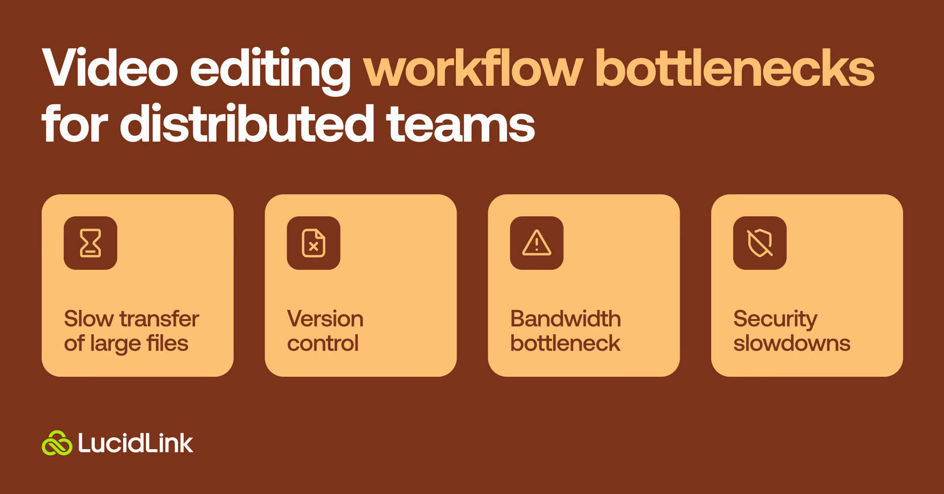 Common video editing workflow bottlenecks for distributed teams